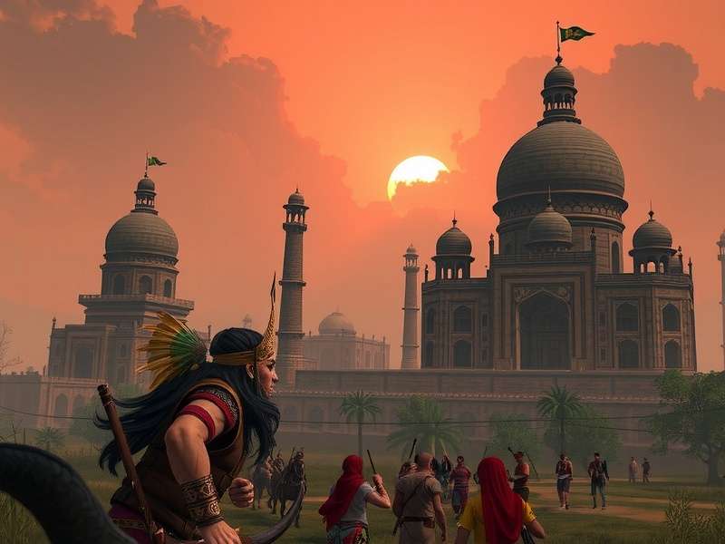 Rise of Cultures गेमप्ले स्क्रीनशॉट - साम्राज्य निर्माण और रणनीति