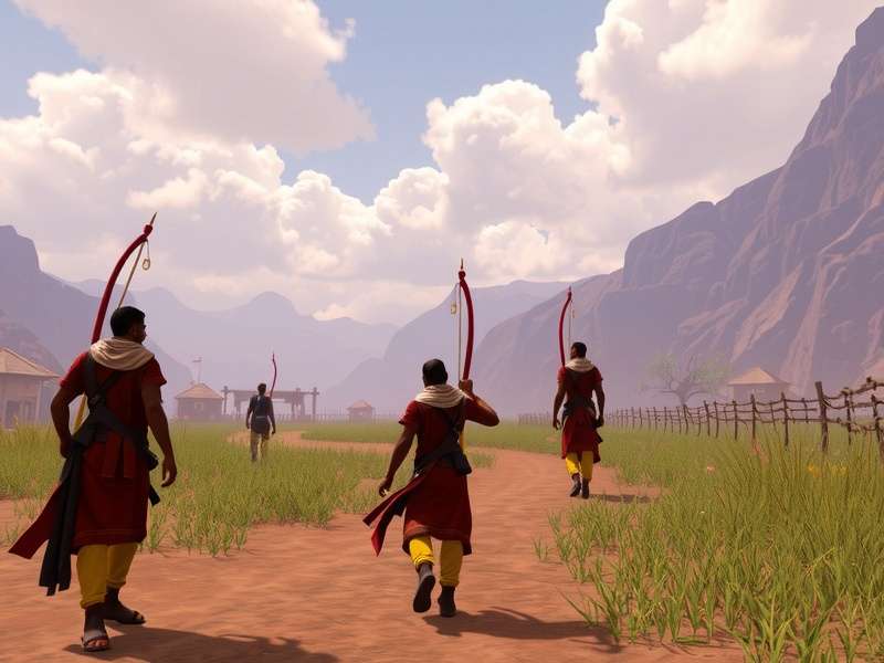 Rise of Cultures gameplay screenshot showing ancient city building