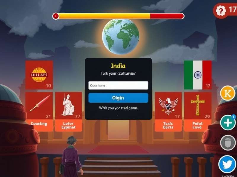 राइज़ ऑफ़ कल्चर्स गेम इंटरफ़ेस