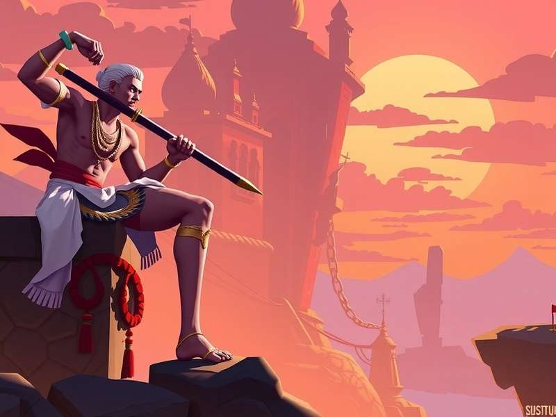 Rise of Cultures गेमप्ले दृश्य - ऐतिहासिक सभ्यता निर्माण