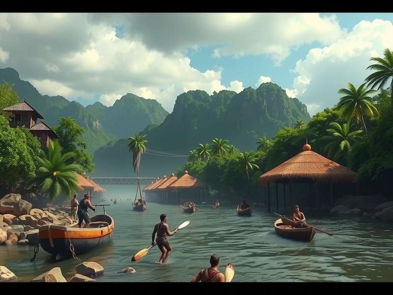 Rise of Cultures Jungle Creek गेमप्ले स्क्रीनशॉट