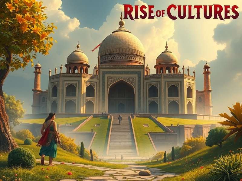 Rise of Cultures PC Game Login Screen