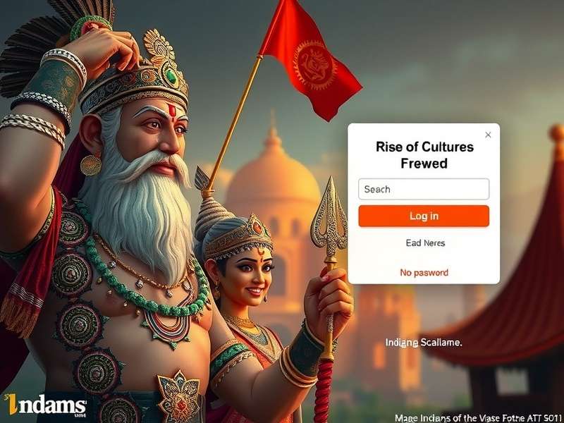 Rise of Cultures गेम इंटरफेस दिखाता हुआ चित्र