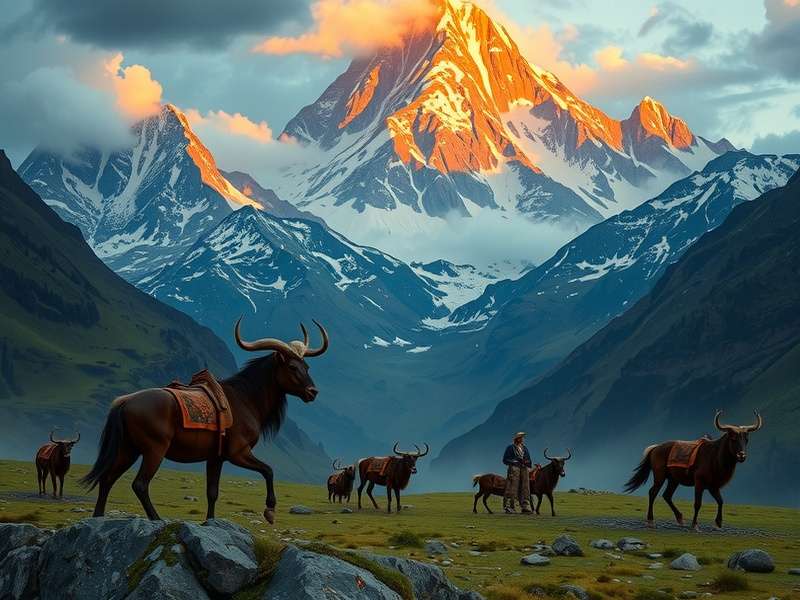 Rise of Cultures Toponi Mountain Gameplay Screenshot