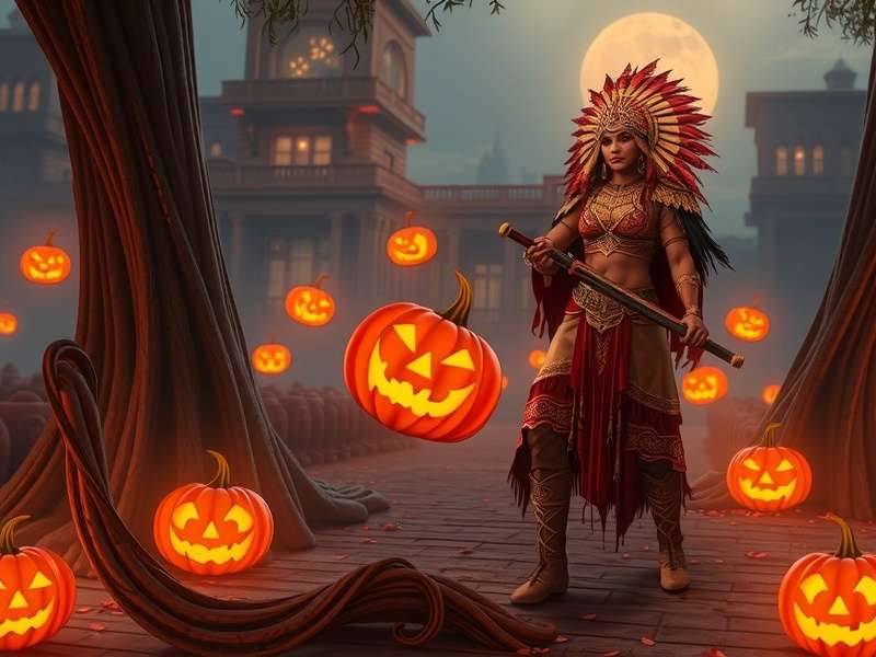 Rise of Cultures Halloween Event 2025 Teasers - Ghostly Decorations and New Buildings