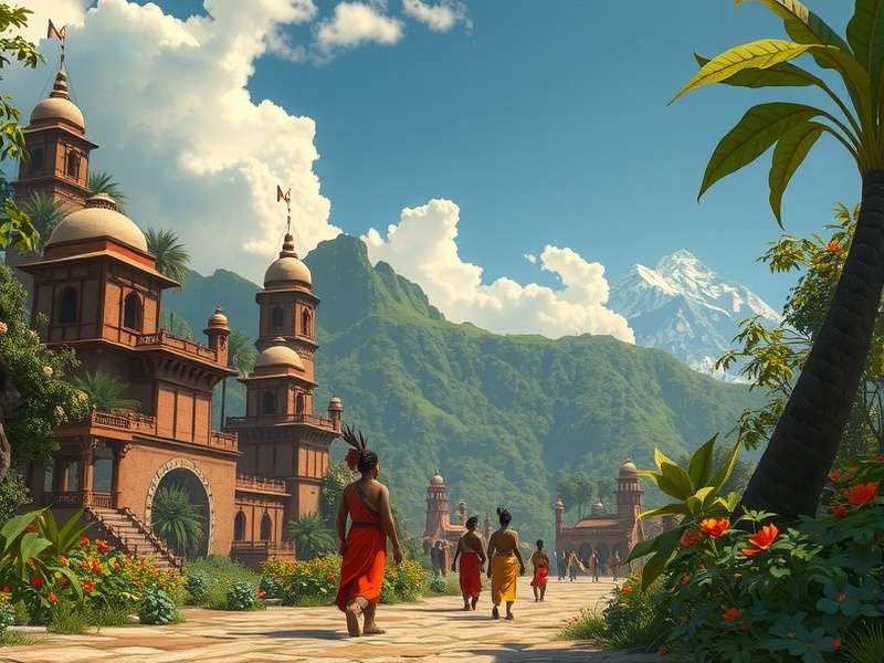 Rise of Cultures गेमप्ले स्क्रीनशॉट - ऐतिहासिक शहर निर्माण