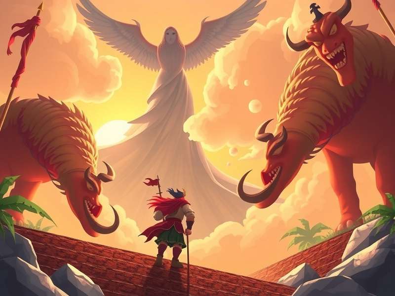 Rise Of Cultures city-building and battle scene