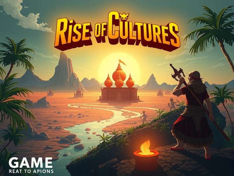 Concept art of a mountainous region with ancient structures, representing the Toponi Mountain update