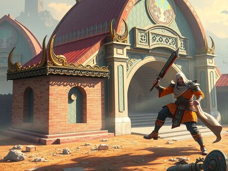 Strategic view of a thriving Rise of Cultures city on the American server