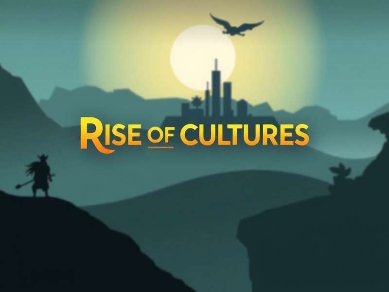 Rise of Cultures gameplay screenshot showing ancient city development