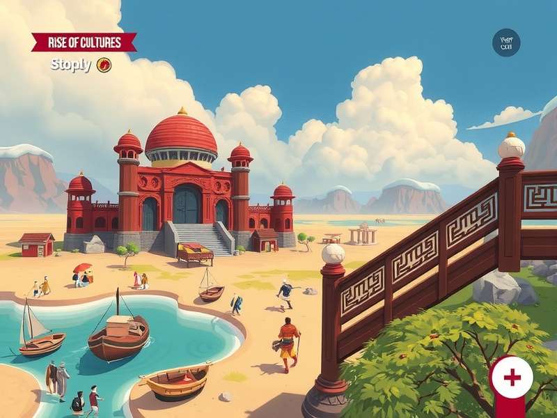 Rise of Cultures civilization progression from Stone Age to Medieval Era