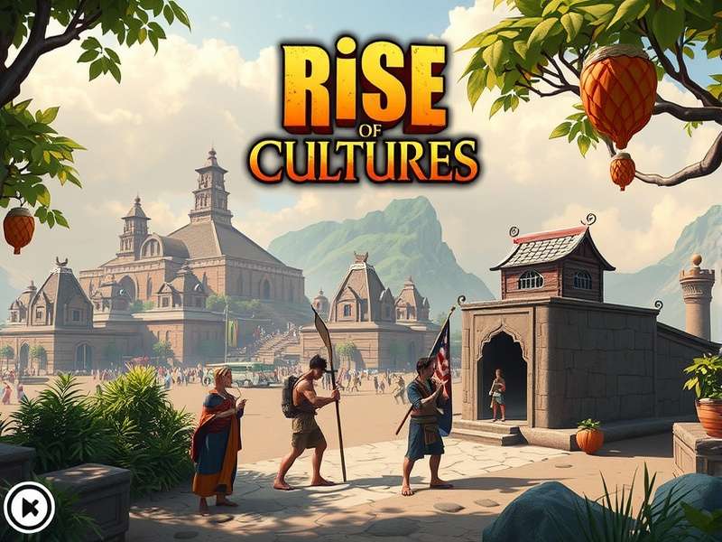 Rise of Cultures gameplay screenshot showing city building and management
