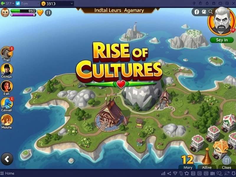 Rise of Cultures Login Screen Error Display