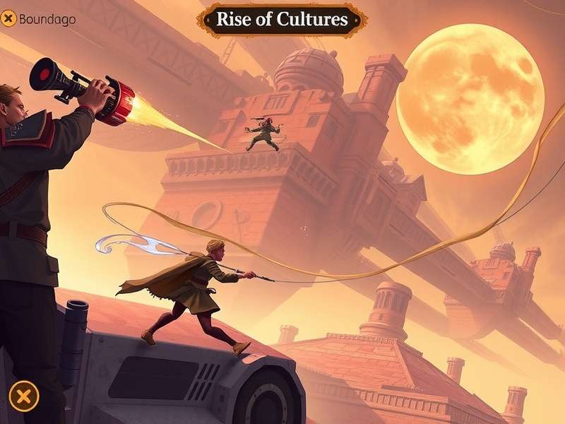 Strategic data visualization graph showing optimal build paths in Rise of Cultures