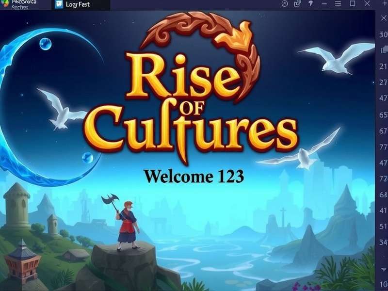 Rise of Cultures PC gameplay interface showing city management