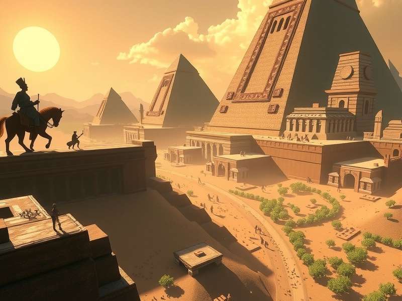 Rise of Cultures Valley of the Gods acquisition guide featuring ancient temple and civilization