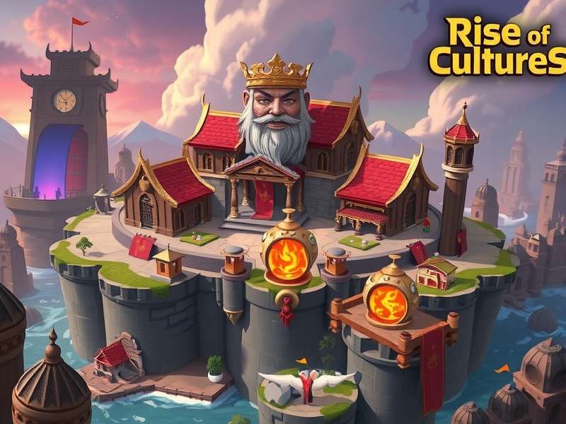 Rise Of Cultures Kingdom Game – epic castle and army in a historical strategy world