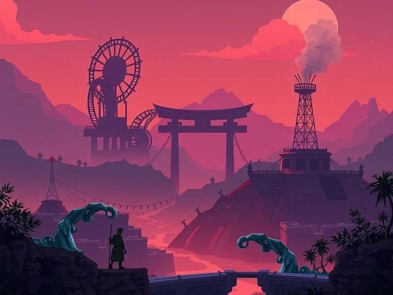 Rise of Cultures game screenshot showing a thriving ancient civilization with farms, temples, and marketplaces
