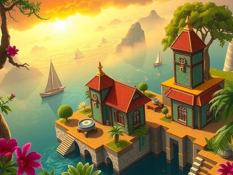 Rise of Cultures gameplay showing a thriving ancient city with farms, barracks, and marketplaces