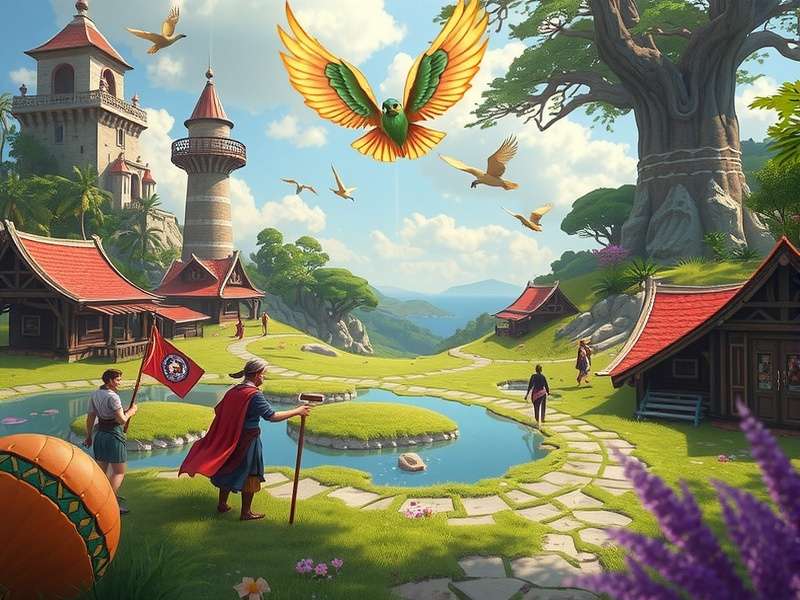 Rise Of Cultures EU Login – A grand historical city with monuments and army camps.