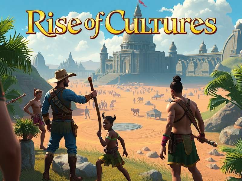 Rise Of Cultures PC Facebook gameplay showing ancient Indian civilization